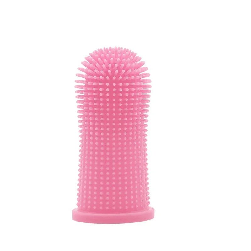 Brosse à dents en Silicone pour animaux de compagnie, nettoyage buccal pour animaux de compagnie, brosse à doigts pour chien, prévention du calcul, mauvaise haleine, soins pour chiens et chats