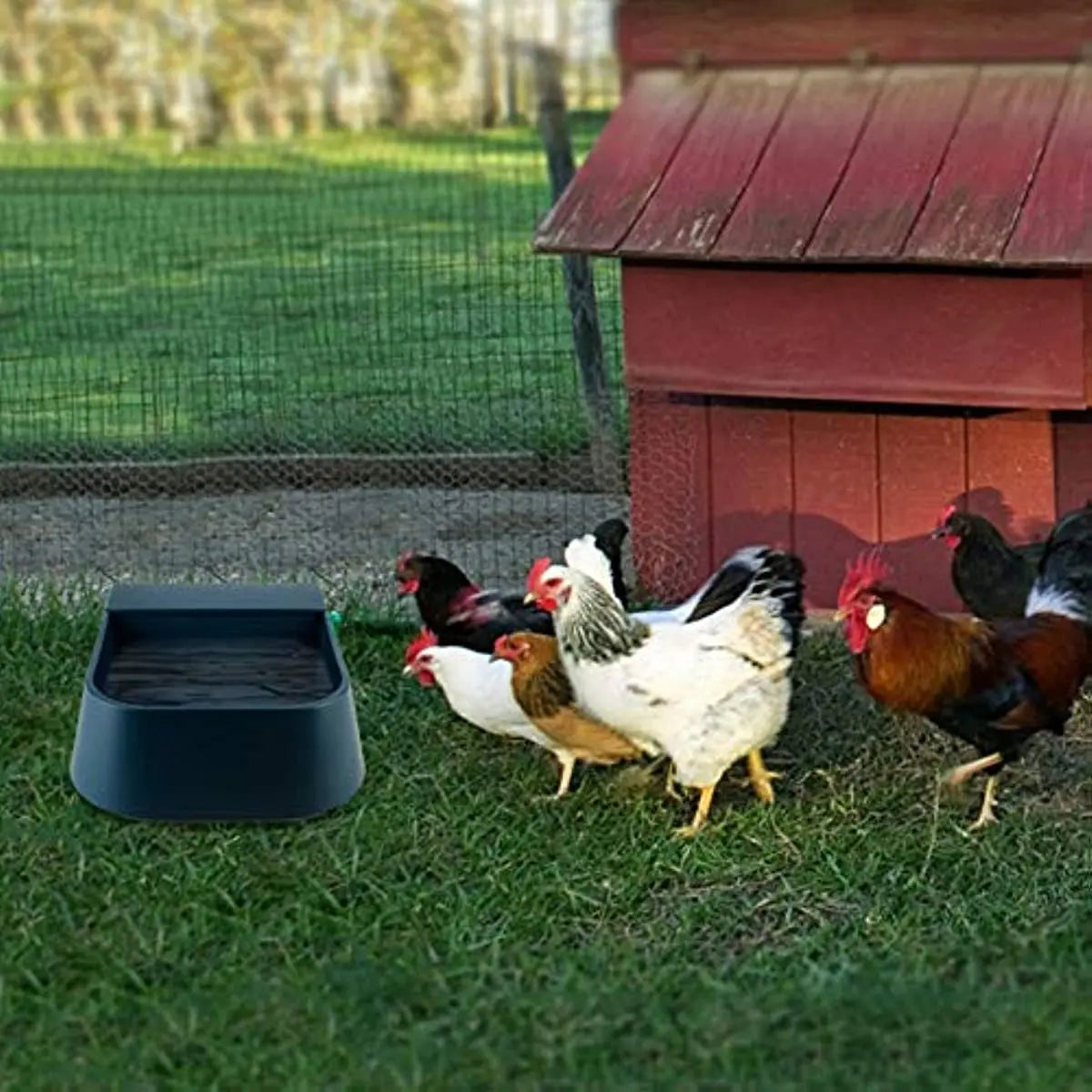 Gamelle pour chien de compagnie de grande capacité, abreuvoir automatique à boule flottante, bol de rangement pour animaux de compagnie, mangeoire pour animaux, bol d'alimentation automatique en eau de 2 L